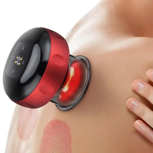 аккумуляторный вакуумный массажер