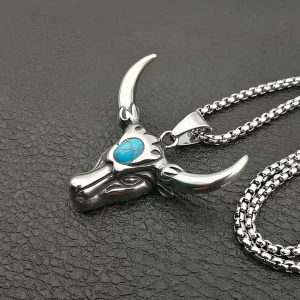 подвеска голова быка