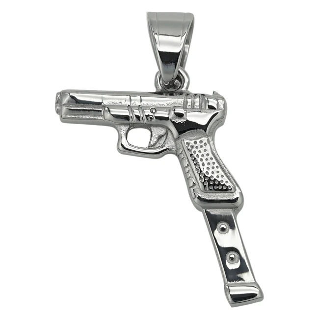 кулон с пистолетом