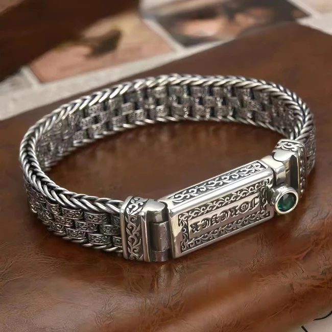 браслет с надписью для мужчины