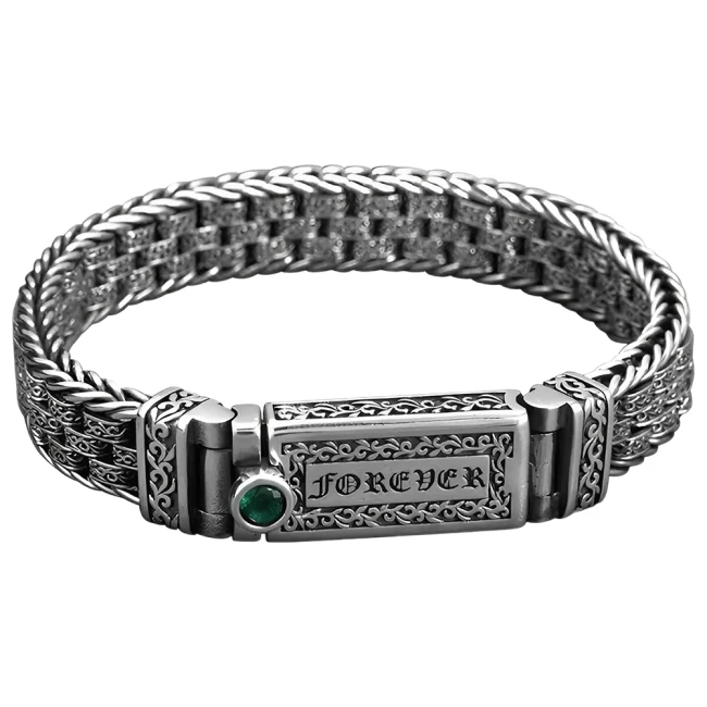 широкий браслет для мужчины