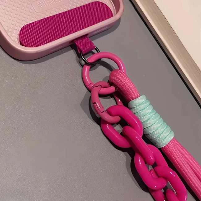 веревка для телефона с цепочкой