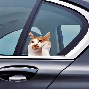 наклейка на корпус машини