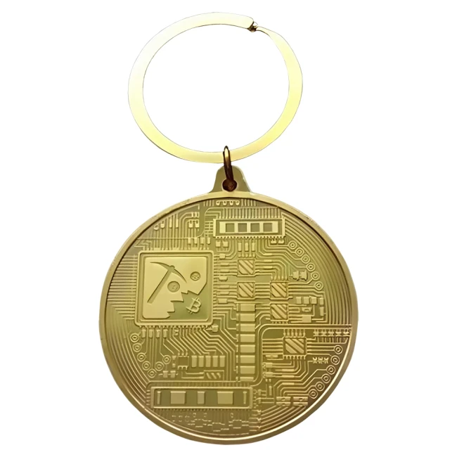брелок Біткоїн