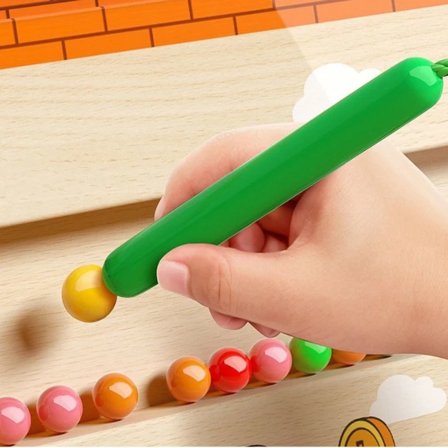 дерев'яний магнітний лабіринт