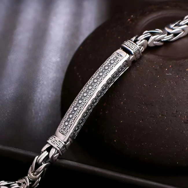 чоловічий браслет 20 см