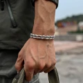 мужской свободный браслет