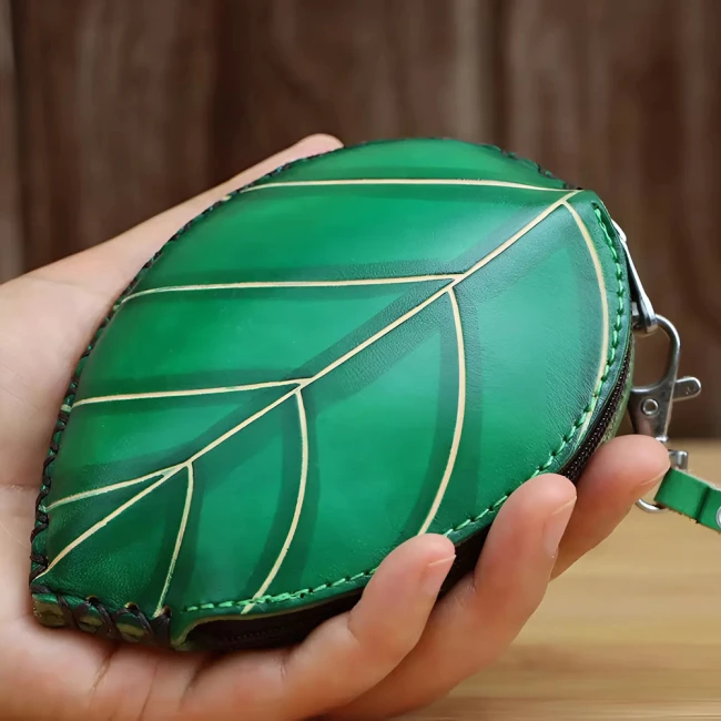 кошелек листик