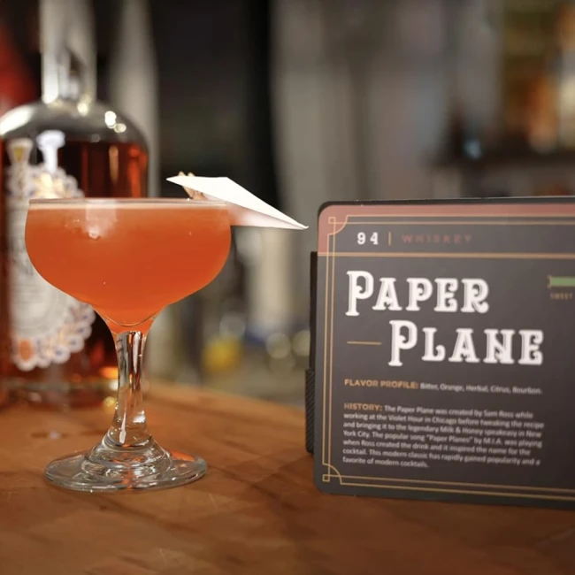 коктейльні картки з рецептами