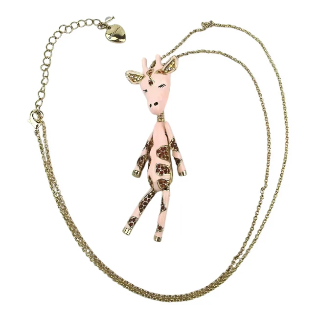 подвеска с жирафом,