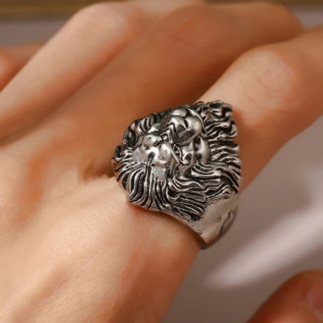 перстень с головой льва