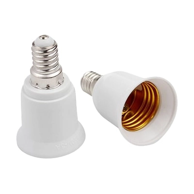 переходник с цоколя е14 на е27