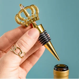 Пробка для винної пляшки з короною Пробка для винної пляшки