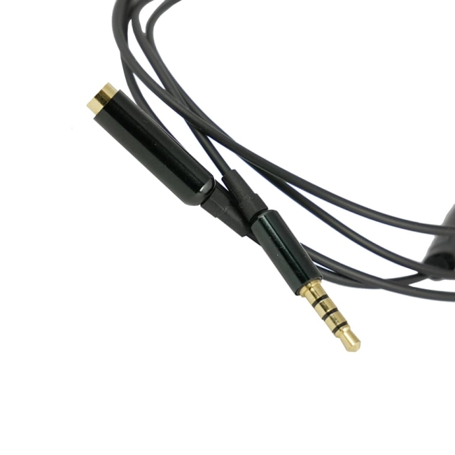 кабель для наушников с пультом