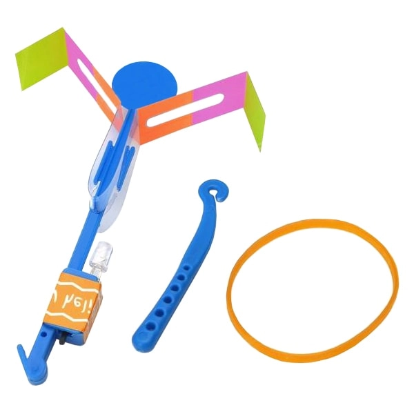 Светящийся вертолетик-рогатка