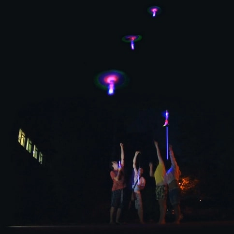 вертолет рогатка