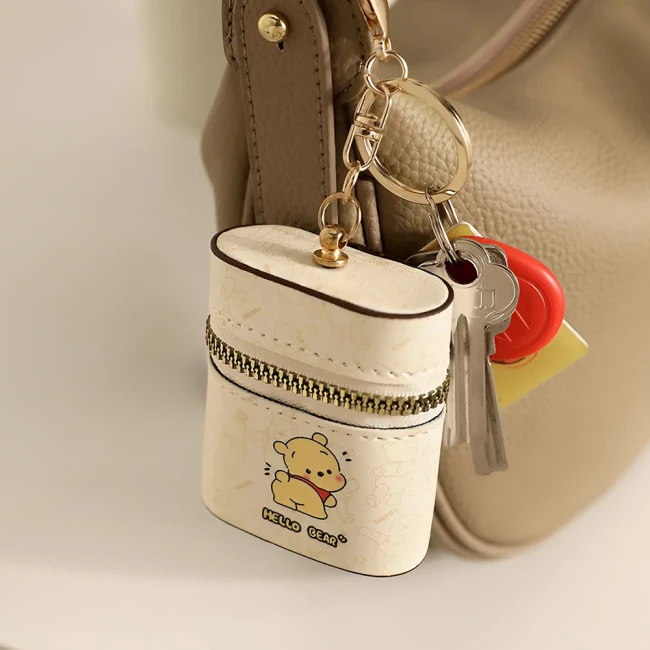 чехол для наушников с карабином