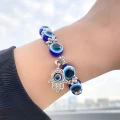 браслет с голубым глазом