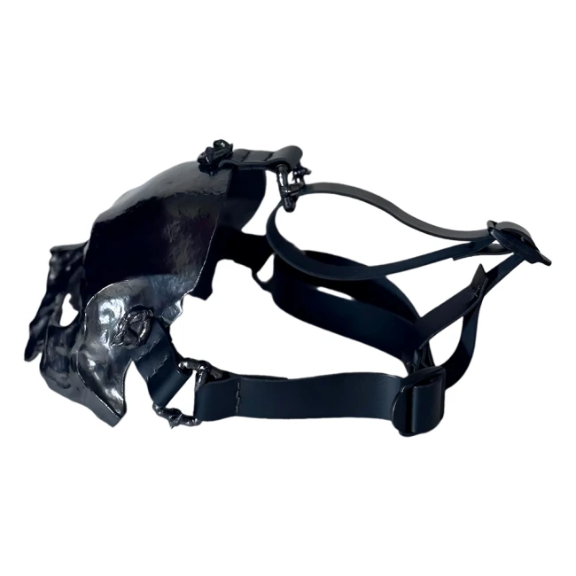 маска на пів обличчя череп