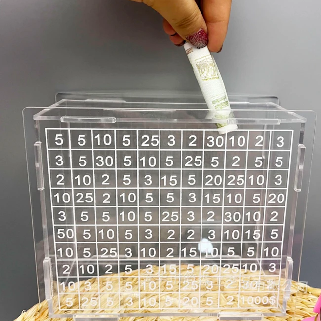 скарбничка таблиця з цифрами