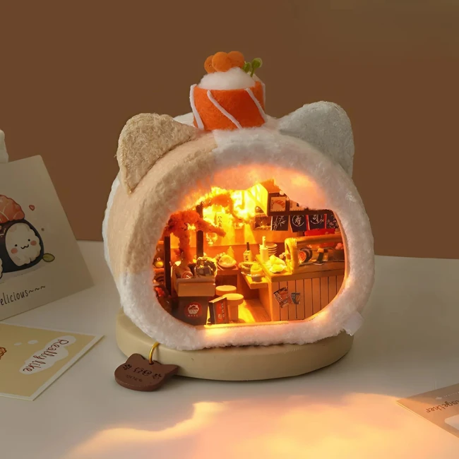 ляльковий будиночок з меблями