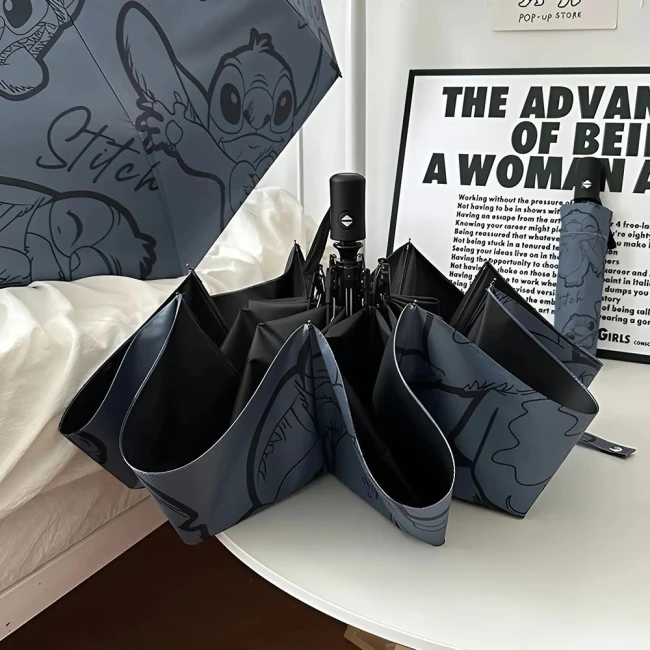 складной автоматический зонт,