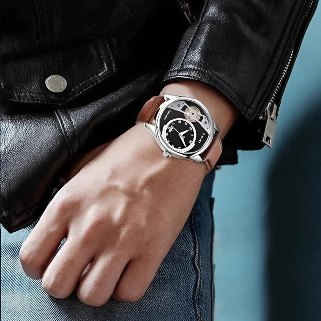 часы с двумя ремешками