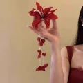 цветочная заколка