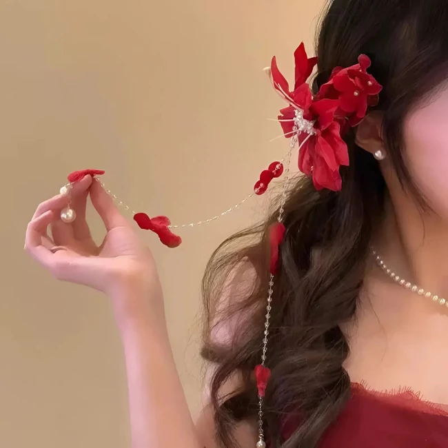 шпилька у вигляді квітки