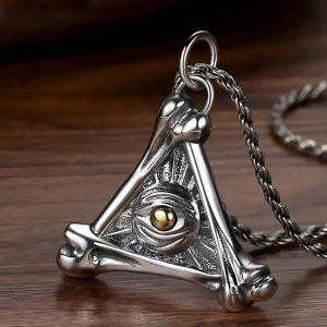 цепочка с кулоном