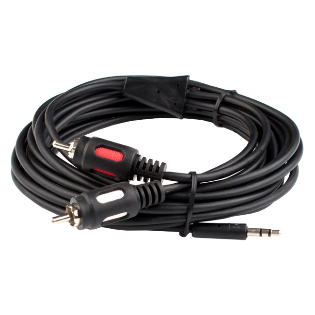 кабель 2rca mini jack