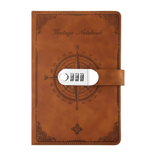 блокнот на замке