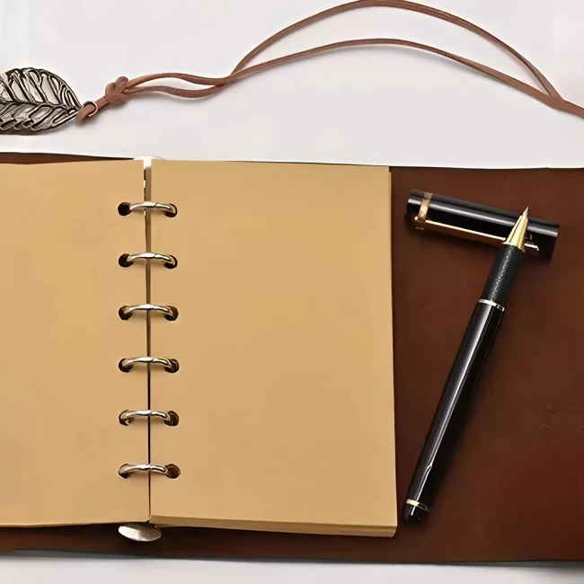 крафтовый блокнот