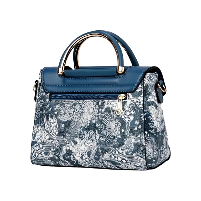 сумка з квітковими візерунками