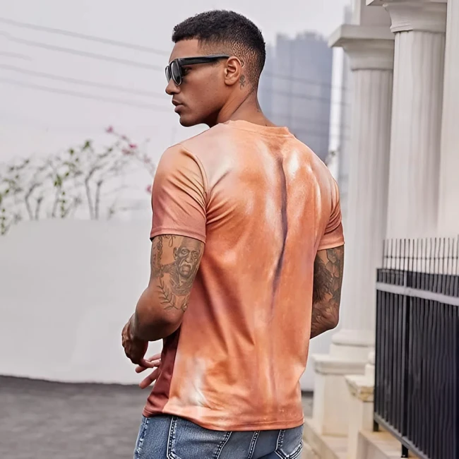 футболка с мужским торсом