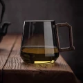 прозрачная чашка