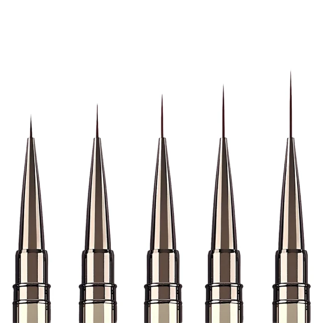 набір пензлей лайнерів