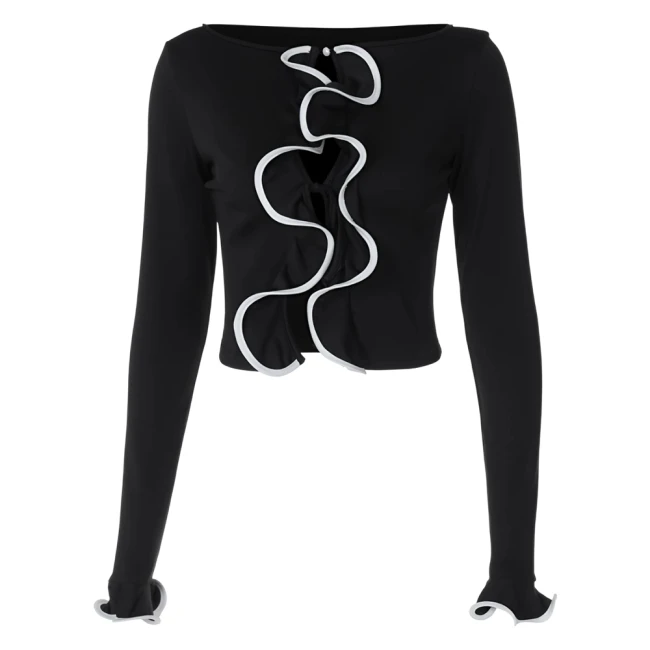 укороченный кардиган