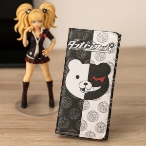 Аниме кошелек на кнопке с медведем Monokuma кошелек на кнопке