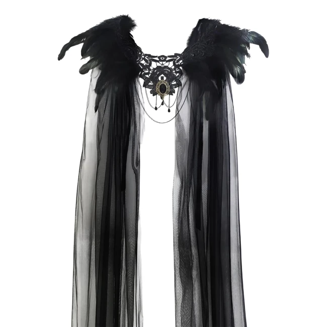 накидка с кружевом