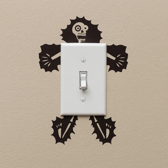 декор для выключателя