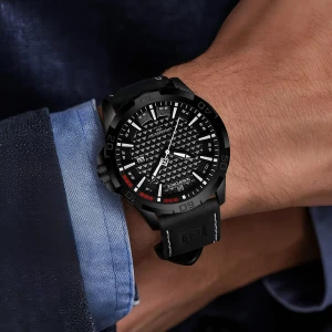 Чоловічий наручний годинник з календарем годинники з календарем