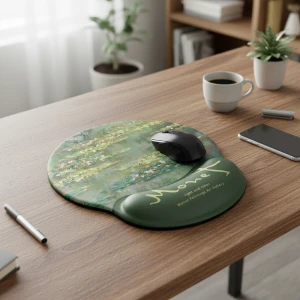 Ергономічний килимок для миші Ставок з лататтям килимок для миші