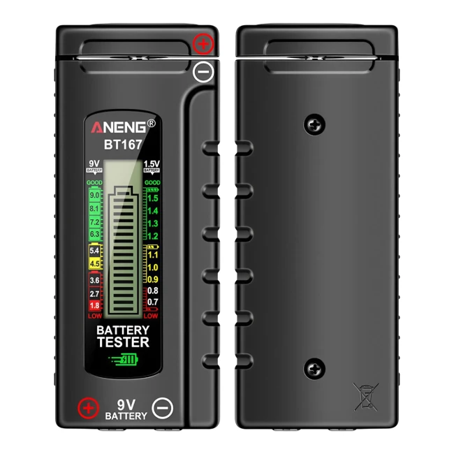 вимірювач батарейок