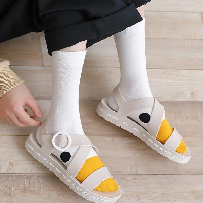 носки с изображением гусей