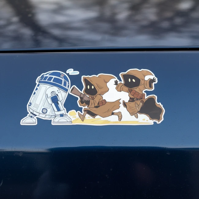 наклейка на машину