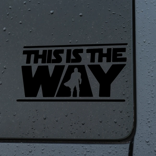 стікер на машину