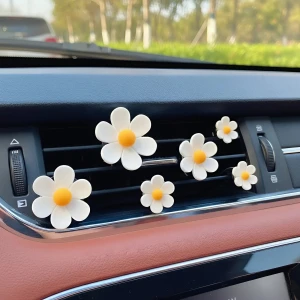 Украшение для салона автомобиля в виде цветов (6 шт) украшение для салона автомобиля