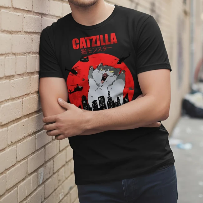 футболка з котом