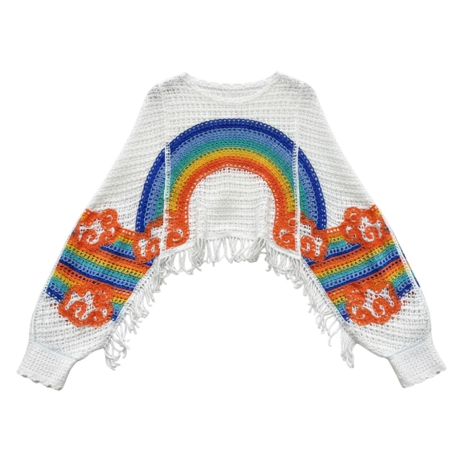 джемпер в сітку